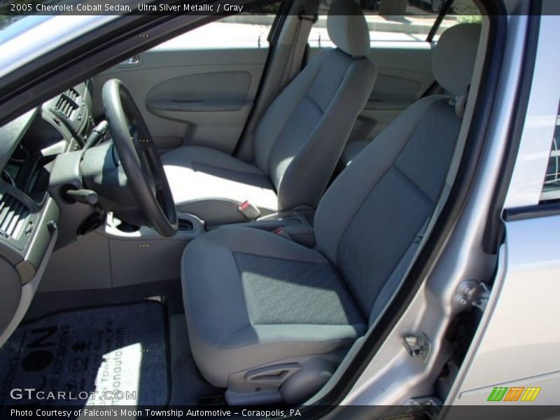 Ultra Silver Metallic / Gray 2005 Chevrolet Cobalt Sedan