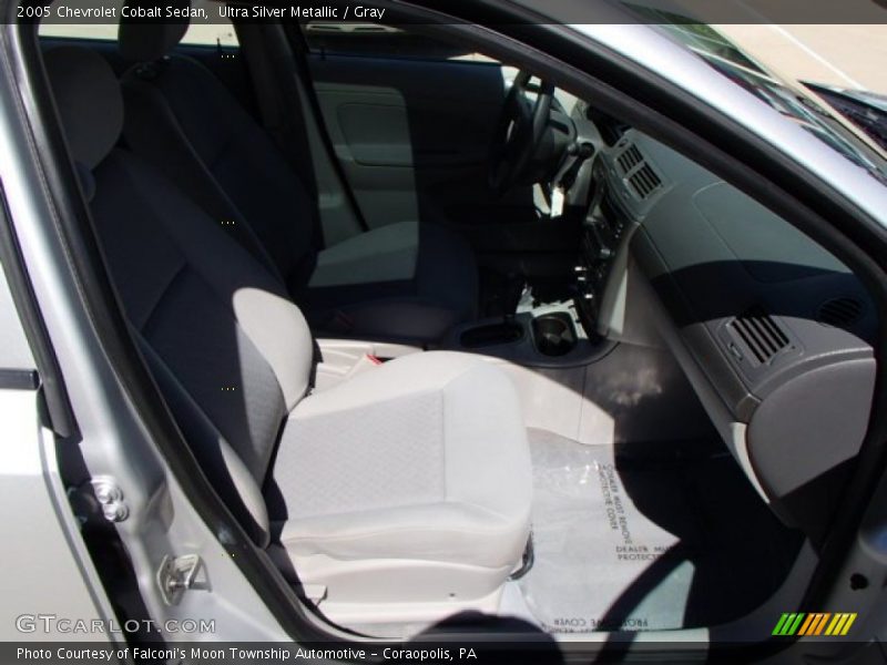 Ultra Silver Metallic / Gray 2005 Chevrolet Cobalt Sedan