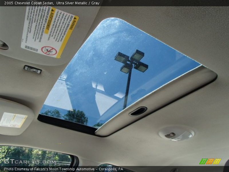 Ultra Silver Metallic / Gray 2005 Chevrolet Cobalt Sedan