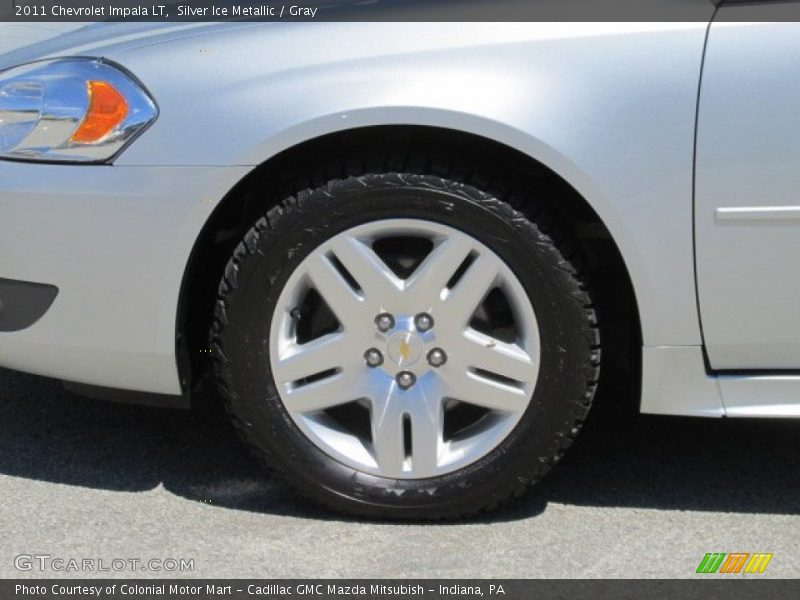 Silver Ice Metallic / Gray 2011 Chevrolet Impala LT