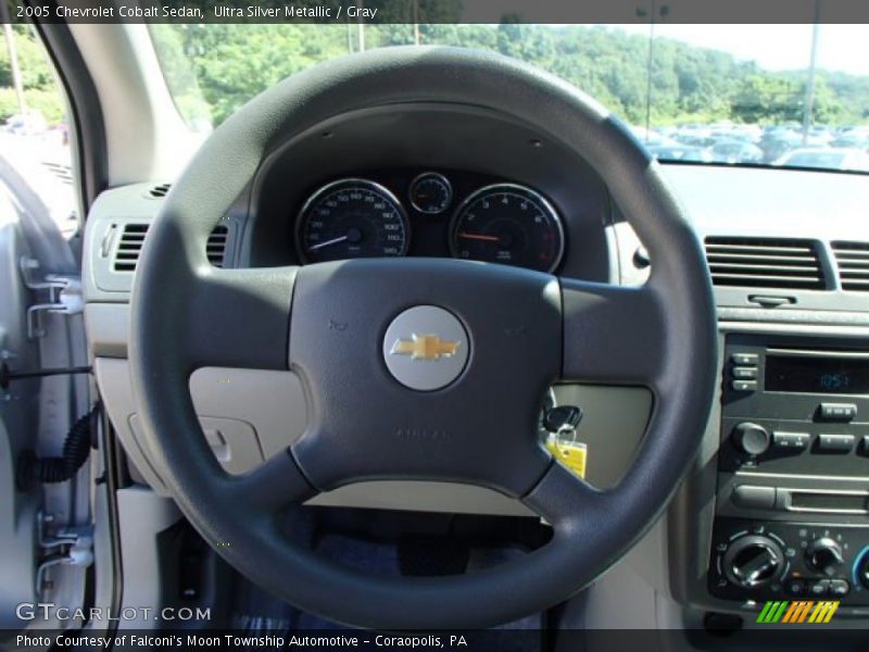 Ultra Silver Metallic / Gray 2005 Chevrolet Cobalt Sedan