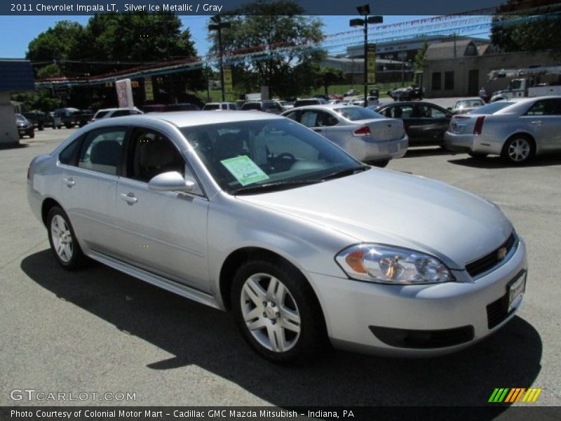 Silver Ice Metallic / Gray 2011 Chevrolet Impala LT