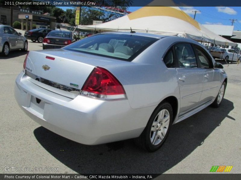 Silver Ice Metallic / Gray 2011 Chevrolet Impala LT