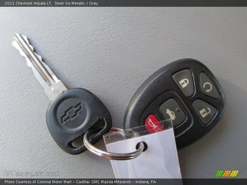 Silver Ice Metallic / Gray 2011 Chevrolet Impala LT