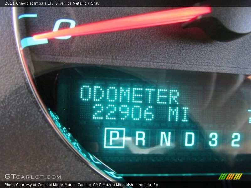 Silver Ice Metallic / Gray 2011 Chevrolet Impala LT