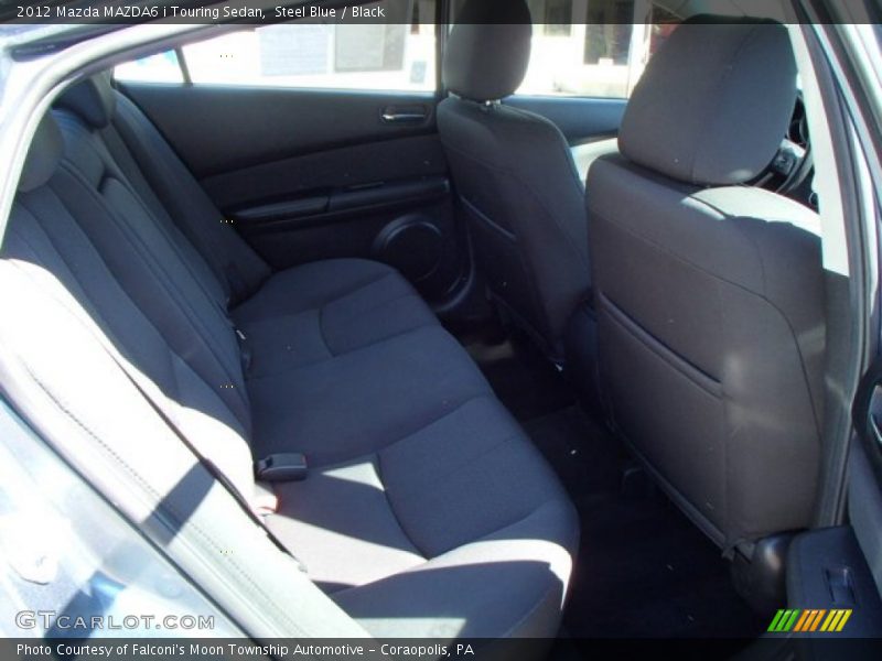 Steel Blue / Black 2012 Mazda MAZDA6 i Touring Sedan