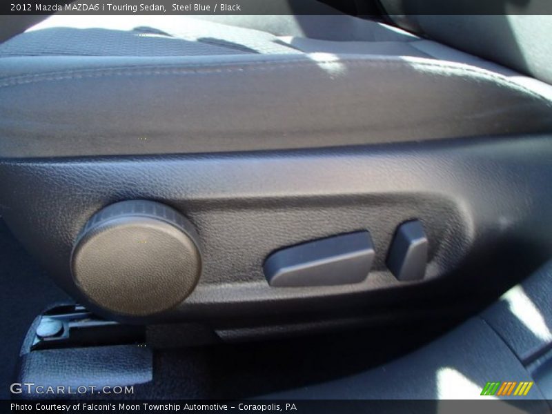 Steel Blue / Black 2012 Mazda MAZDA6 i Touring Sedan
