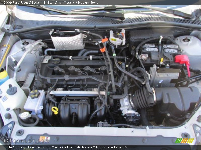 Brilliant Silver Metallic / Medium Stone 2009 Ford Focus S Sedan