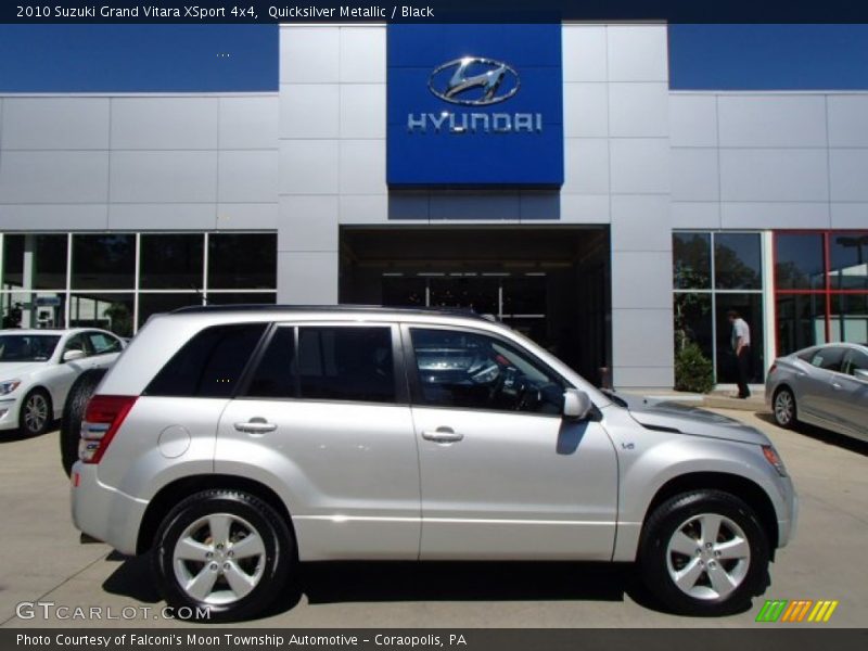 Quicksilver Metallic / Black 2010 Suzuki Grand Vitara XSport 4x4