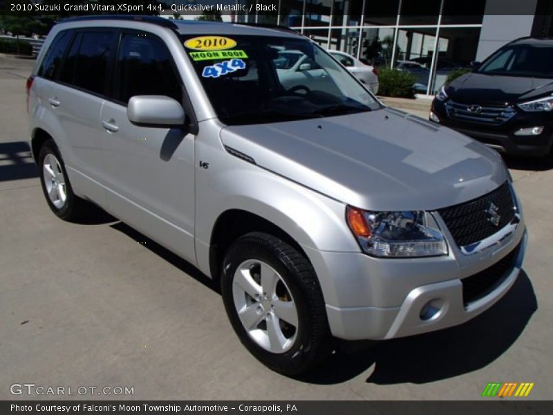 Quicksilver Metallic / Black 2010 Suzuki Grand Vitara XSport 4x4