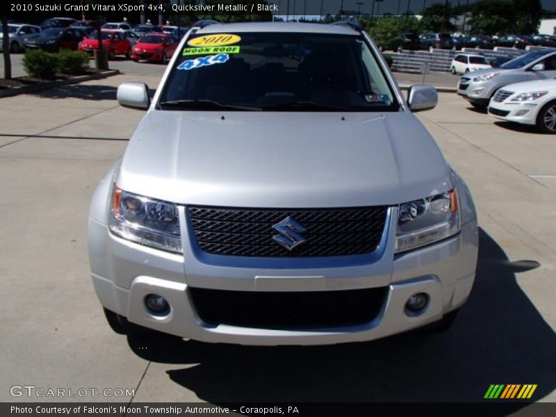 Quicksilver Metallic / Black 2010 Suzuki Grand Vitara XSport 4x4