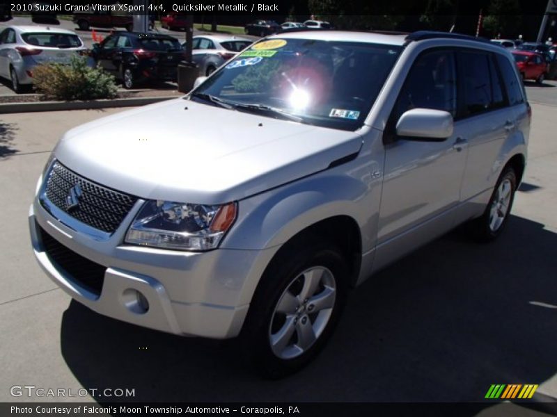 Quicksilver Metallic / Black 2010 Suzuki Grand Vitara XSport 4x4