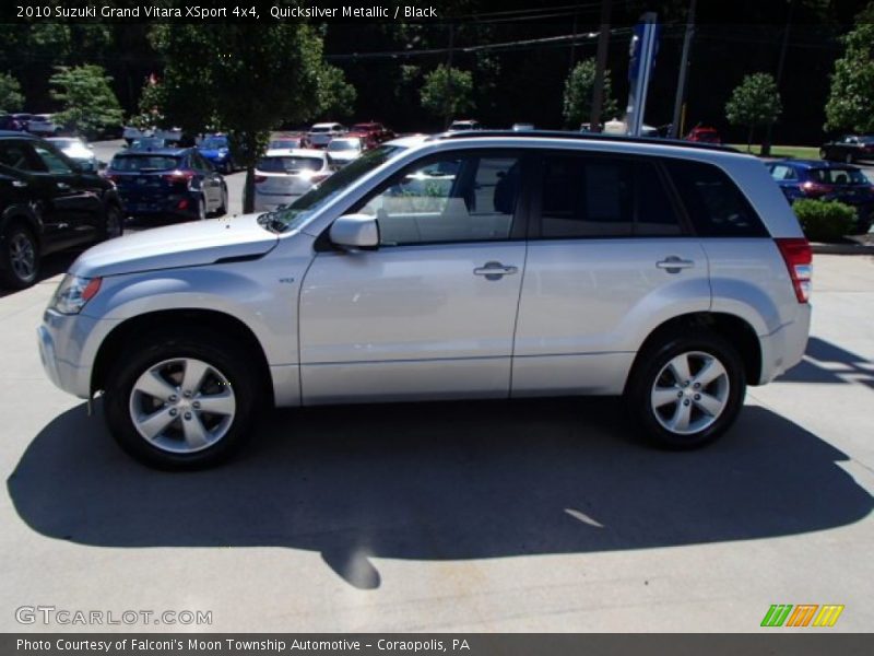 Quicksilver Metallic / Black 2010 Suzuki Grand Vitara XSport 4x4