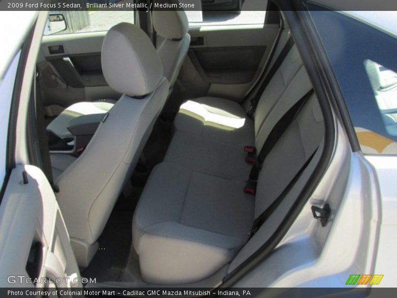 Brilliant Silver Metallic / Medium Stone 2009 Ford Focus S Sedan