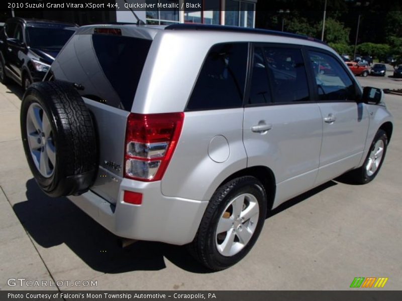 Quicksilver Metallic / Black 2010 Suzuki Grand Vitara XSport 4x4
