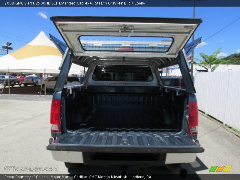 Stealth Gray Metallic / Ebony 2008 GMC Sierra 2500HD SLT Extended Cab 4x4