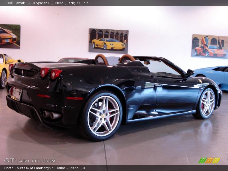 Nero (Black) / Cuoio 2006 Ferrari F430 Spider F1