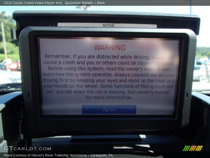 Quicksilver Metallic / Black 2010 Suzuki Grand Vitara XSport 4x4