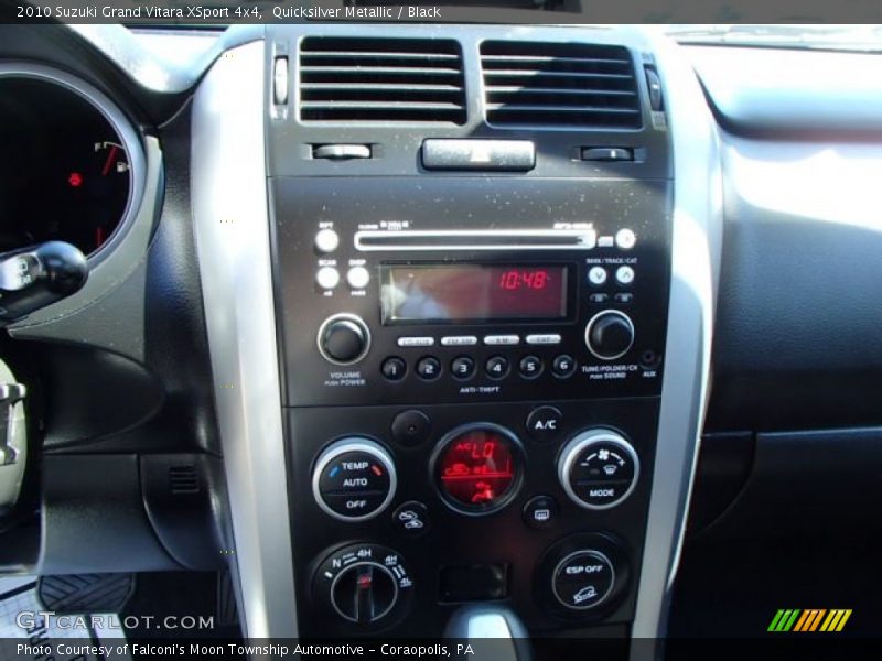 Quicksilver Metallic / Black 2010 Suzuki Grand Vitara XSport 4x4