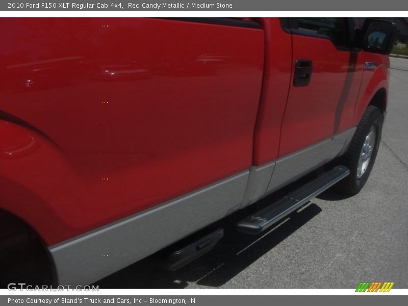 Red Candy Metallic / Medium Stone 2010 Ford F150 XLT Regular Cab 4x4