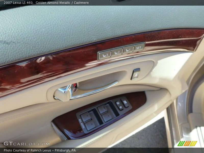 Golden Almond Metallic / Cashmere 2007 Lexus LS 460