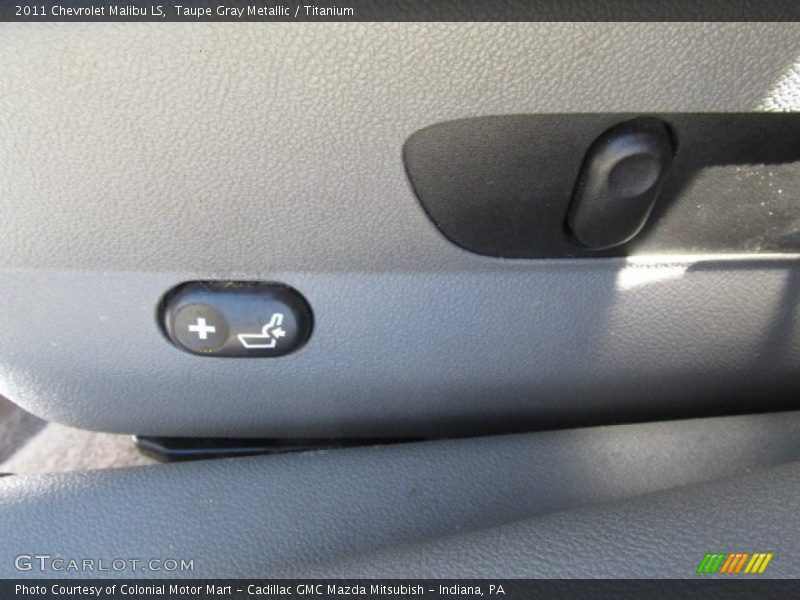 Taupe Gray Metallic / Titanium 2011 Chevrolet Malibu LS