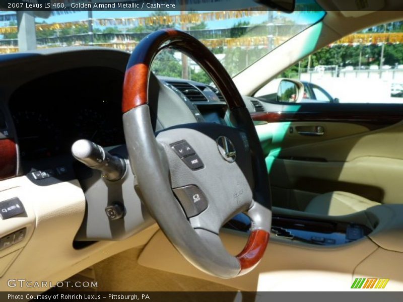 Golden Almond Metallic / Cashmere 2007 Lexus LS 460