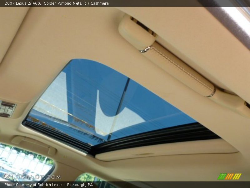 Golden Almond Metallic / Cashmere 2007 Lexus LS 460