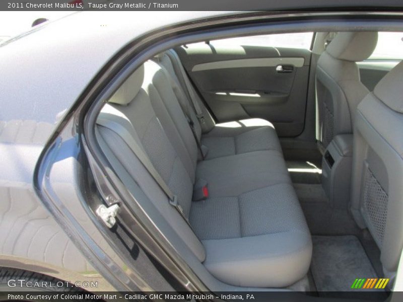 Taupe Gray Metallic / Titanium 2011 Chevrolet Malibu LS