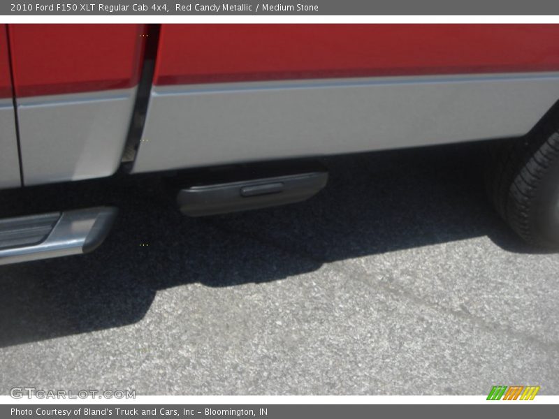 Red Candy Metallic / Medium Stone 2010 Ford F150 XLT Regular Cab 4x4
