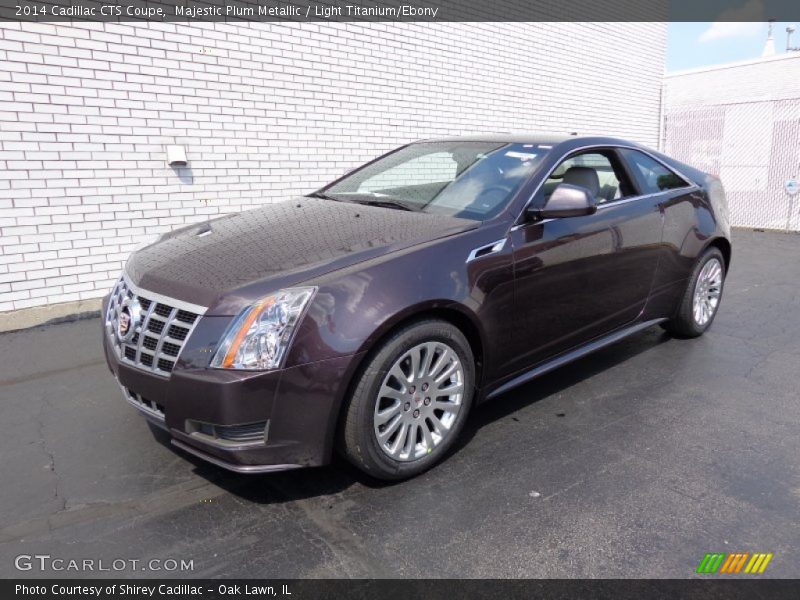Front 3/4 View of 2014 CTS Coupe