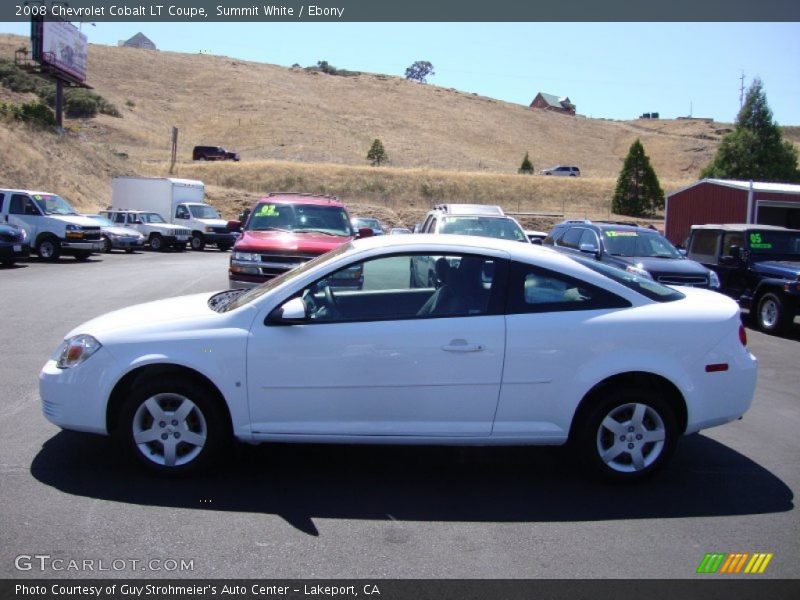 Summit White / Ebony 2008 Chevrolet Cobalt LT Coupe