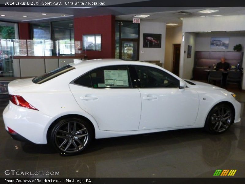  2014 IS 250 F Sport AWD Ultra White