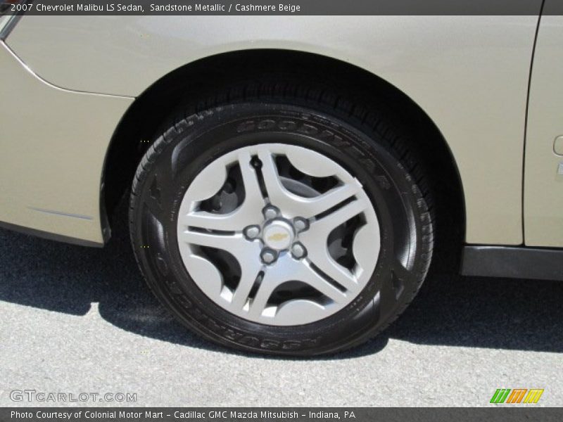 Sandstone Metallic / Cashmere Beige 2007 Chevrolet Malibu LS Sedan