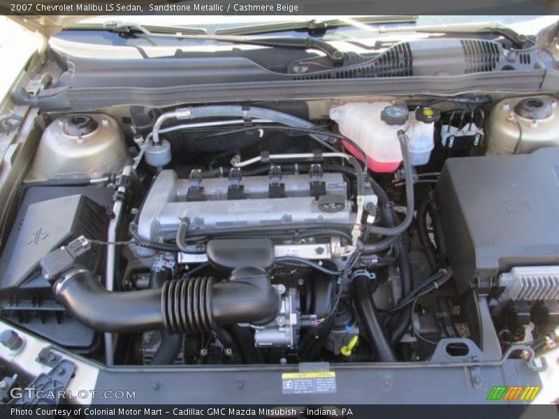 Sandstone Metallic / Cashmere Beige 2007 Chevrolet Malibu LS Sedan