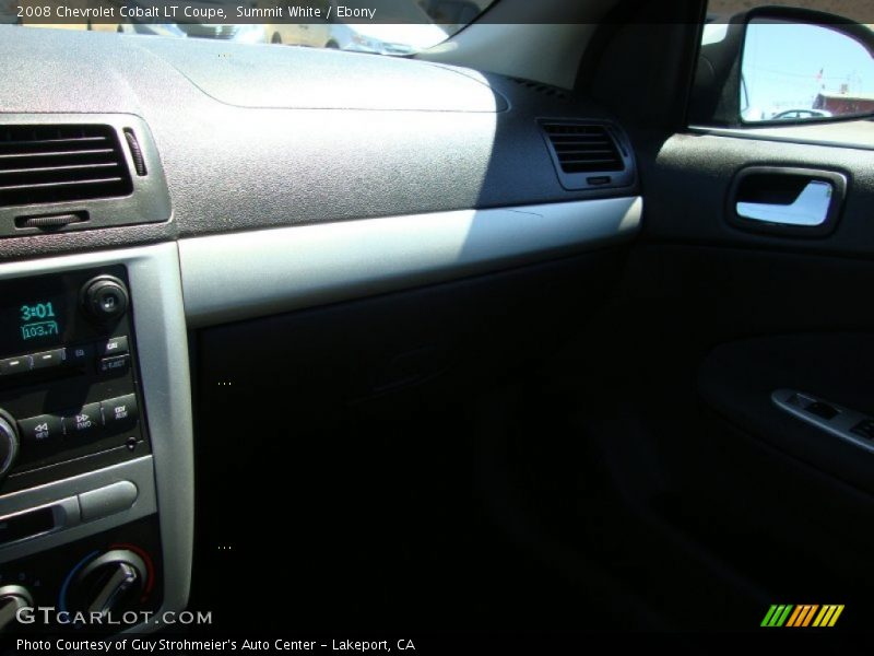 Summit White / Ebony 2008 Chevrolet Cobalt LT Coupe