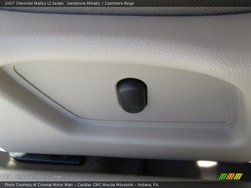 Sandstone Metallic / Cashmere Beige 2007 Chevrolet Malibu LS Sedan