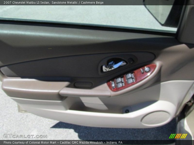 Sandstone Metallic / Cashmere Beige 2007 Chevrolet Malibu LS Sedan