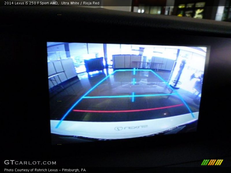 Ultra White / Rioja Red 2014 Lexus IS 250 F Sport AWD