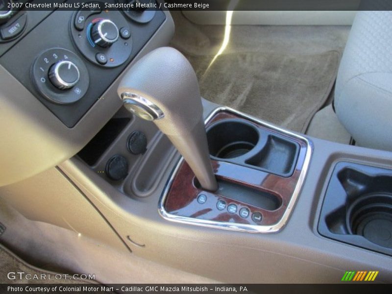 Sandstone Metallic / Cashmere Beige 2007 Chevrolet Malibu LS Sedan
