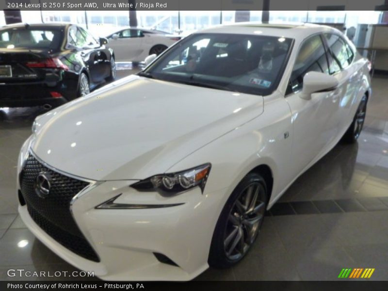 Front 3/4 View of 2014 IS 250 F Sport AWD