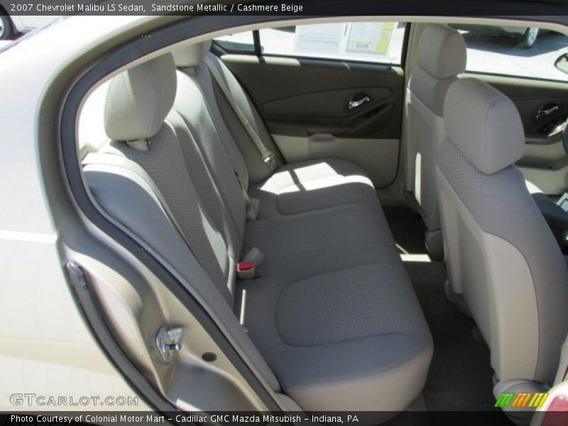 Sandstone Metallic / Cashmere Beige 2007 Chevrolet Malibu LS Sedan