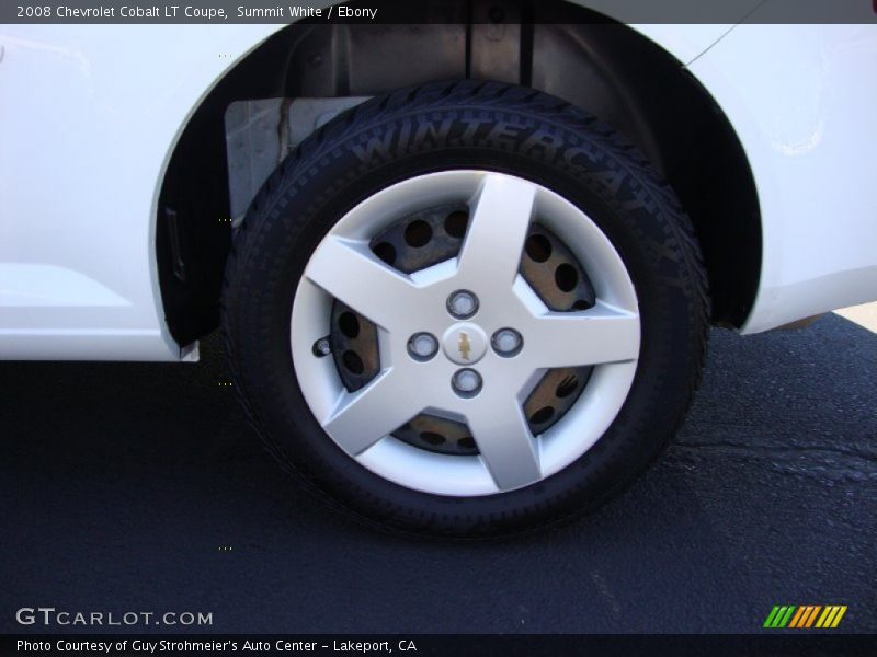 Summit White / Ebony 2008 Chevrolet Cobalt LT Coupe