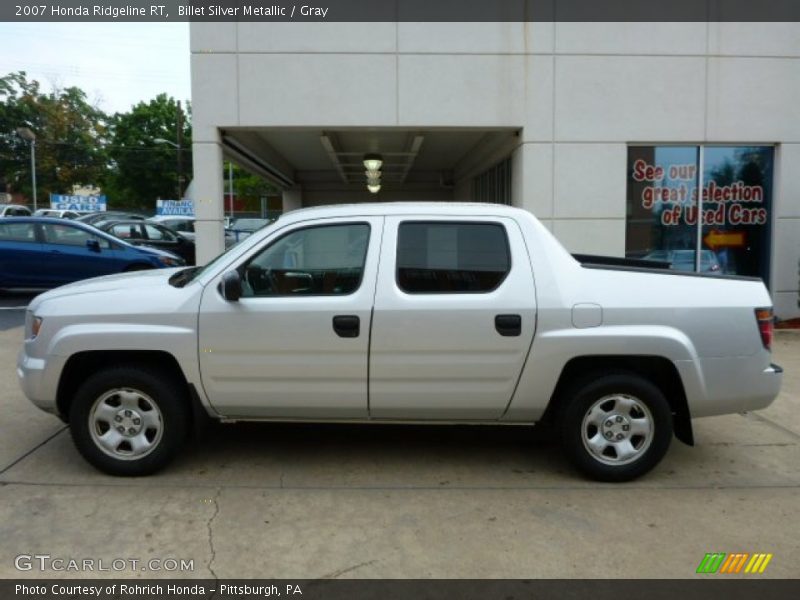 Billet Silver Metallic / Gray 2007 Honda Ridgeline RT