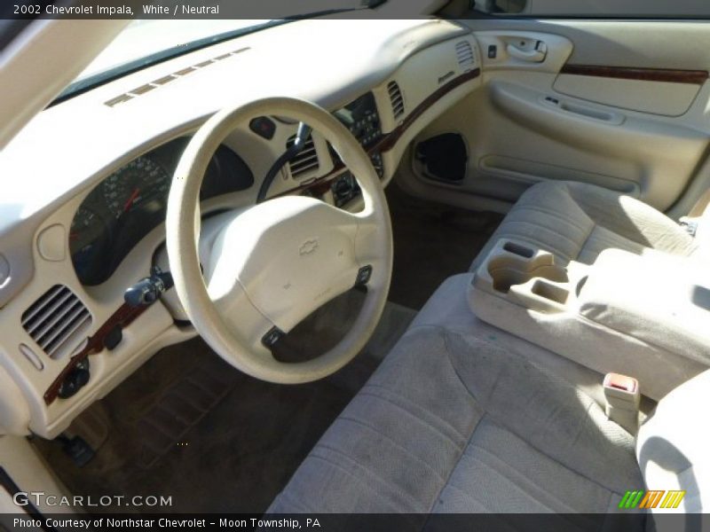 White / Neutral 2002 Chevrolet Impala