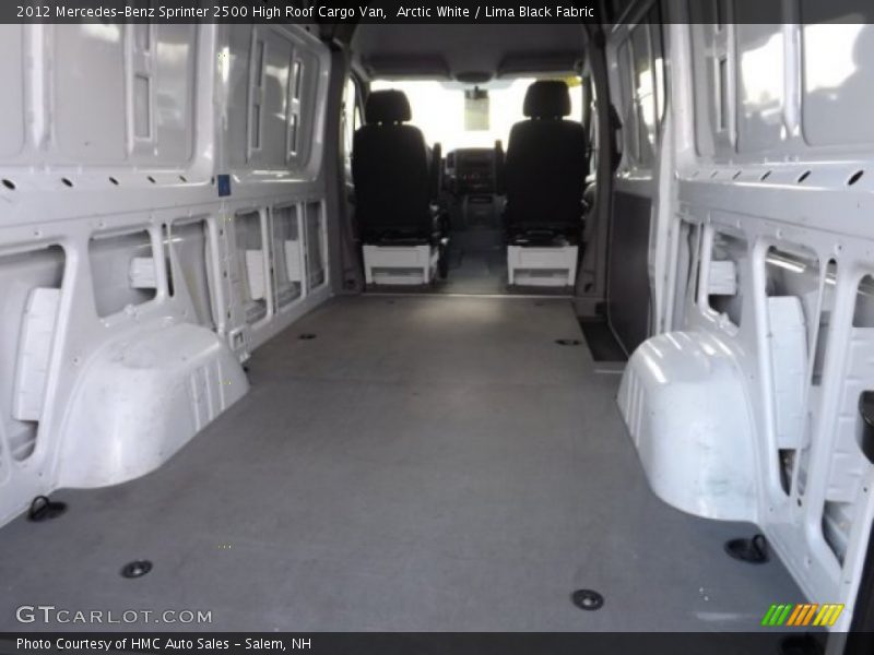 Arctic White / Lima Black Fabric 2012 Mercedes-Benz Sprinter 2500 High Roof Cargo Van