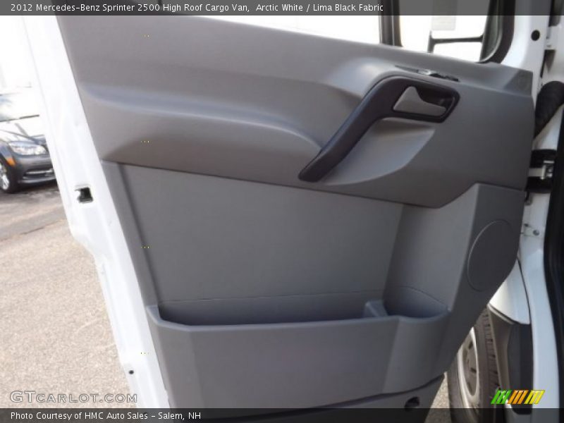 Arctic White / Lima Black Fabric 2012 Mercedes-Benz Sprinter 2500 High Roof Cargo Van