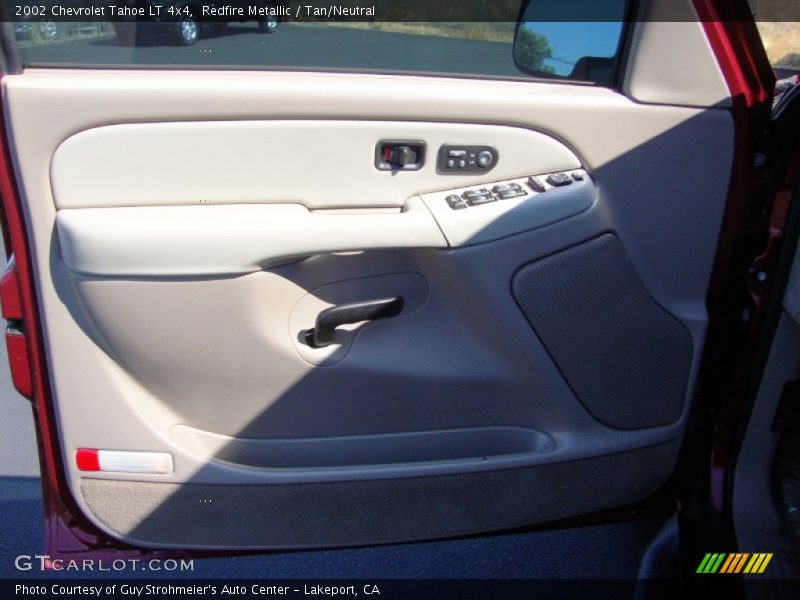 Redfire Metallic / Tan/Neutral 2002 Chevrolet Tahoe LT 4x4