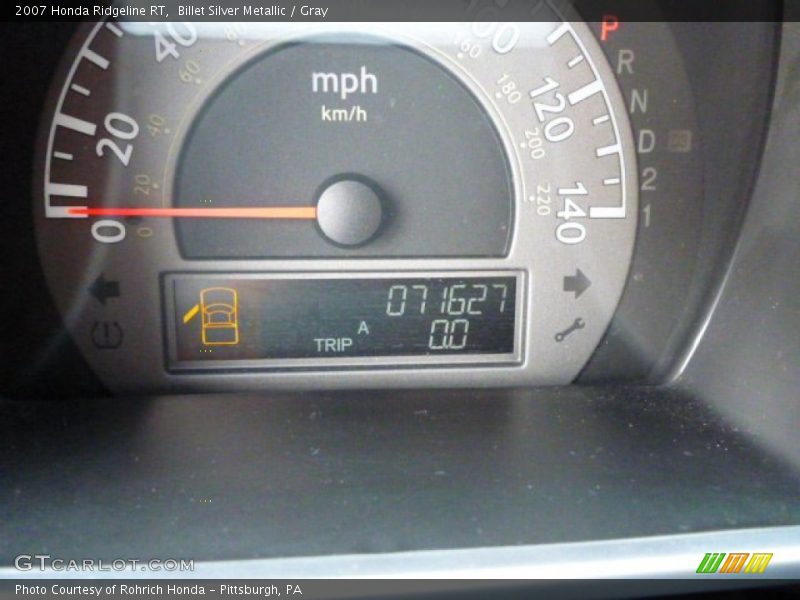 Billet Silver Metallic / Gray 2007 Honda Ridgeline RT