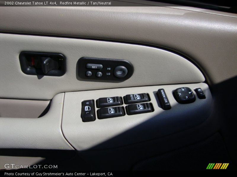 Redfire Metallic / Tan/Neutral 2002 Chevrolet Tahoe LT 4x4